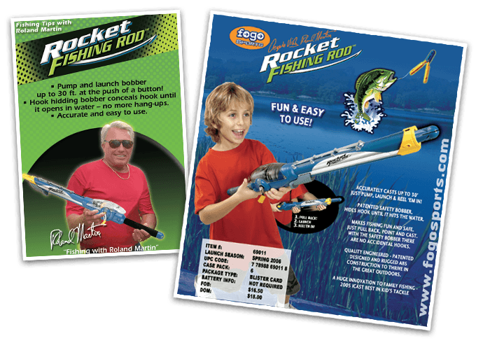 Rocket Fishing Rod TV Spot, 'Fishing Fun for the Kids' 