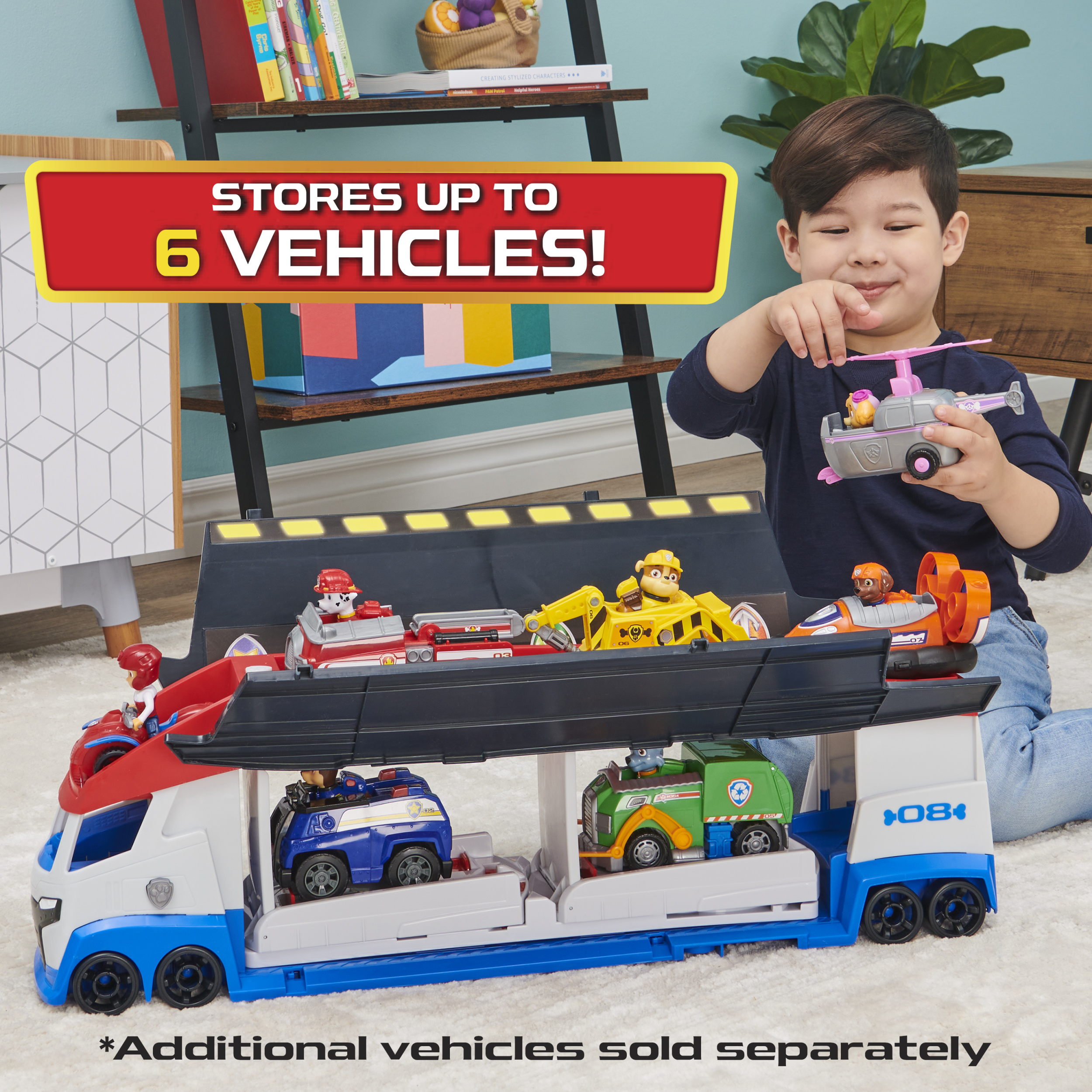 Spin master paw patroller truck online