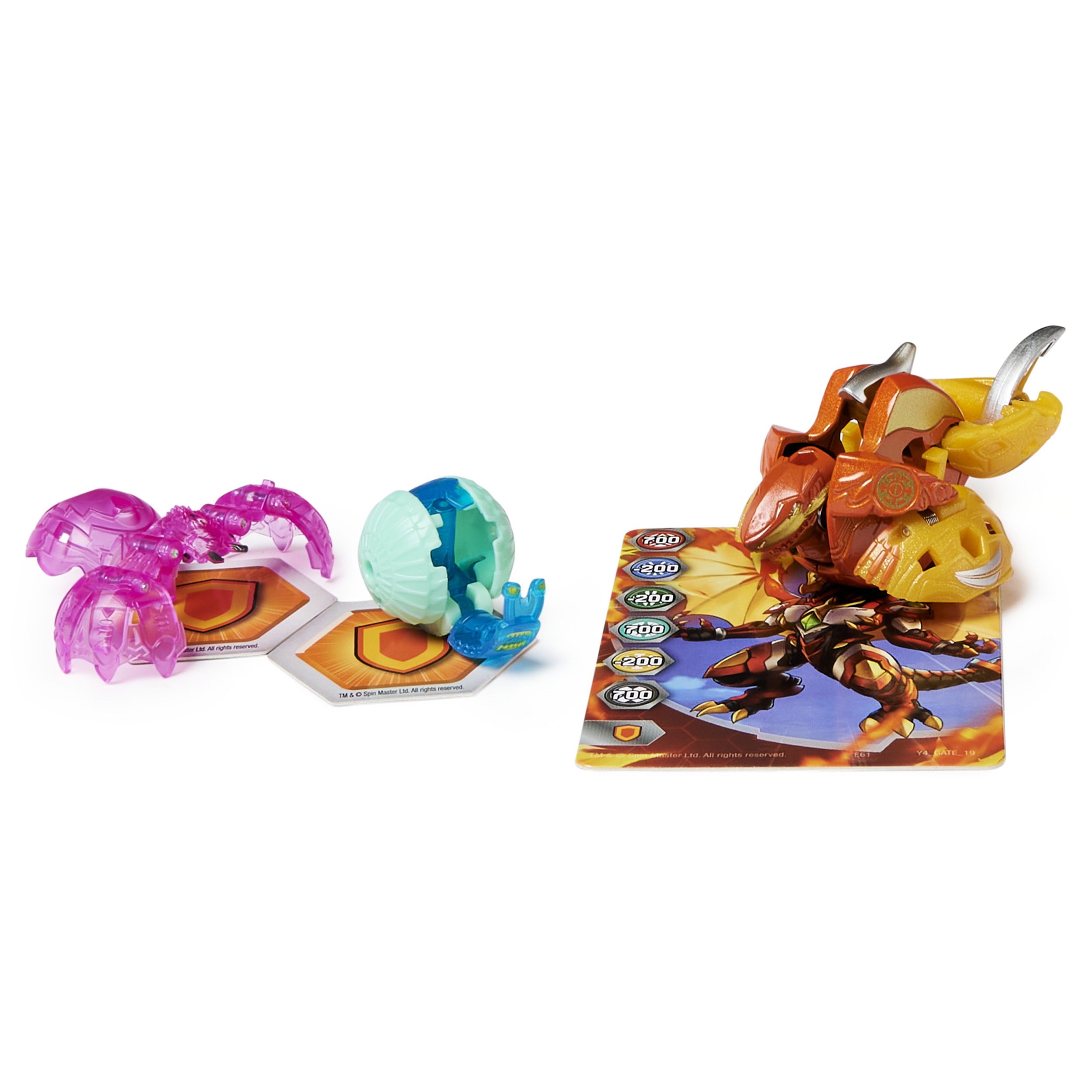 Bakugan Evolutions Shartktar with Nano Widow and Sludgem Platinum Power Up Pack True Metal Bakugan Action Figure 2 Nanogan 2 Bakucore 2 Ability Cards Kids Toys for Boys Ages 6 and Up Spin Master