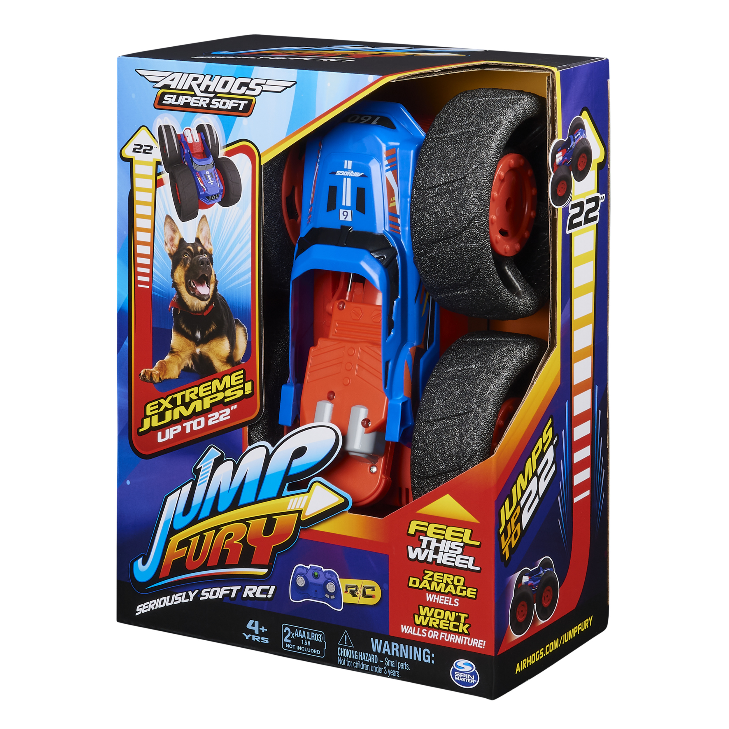 Air Hogs Super Soft Jump Fury Spin Master