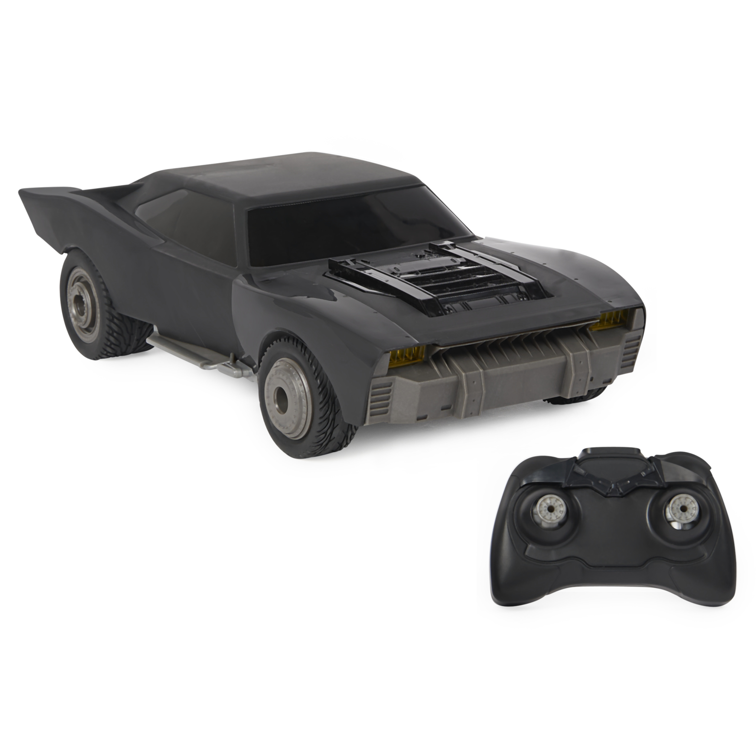 DC Comics, The Batman Turbo Boost Batmobile, Remote Control Car with  Official Batman Movie Styling Kids Toys for Boys and Girls Ages 4 and Up | Spin  Master