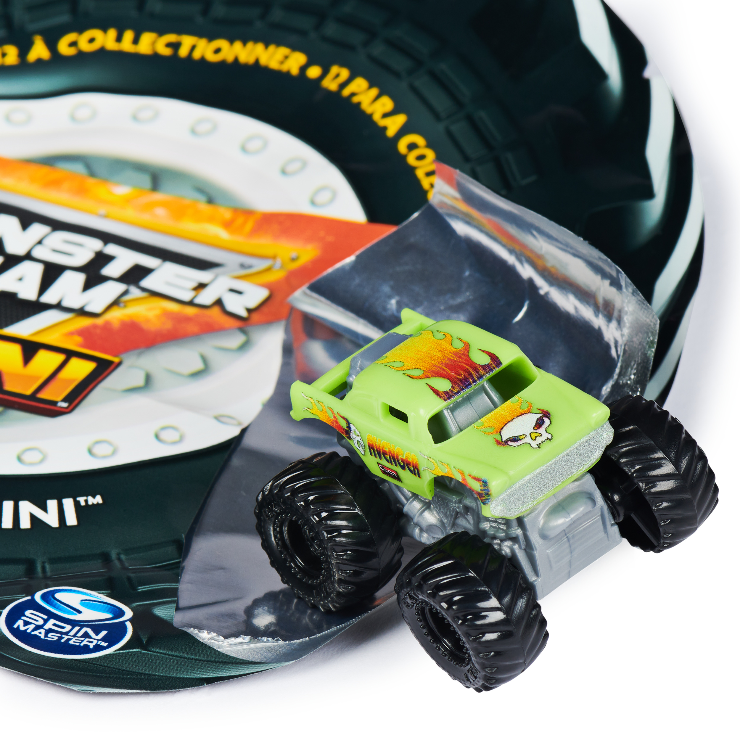 Monster Jam Official Mini Mystery Collectible Monster Truck 24 Pack Styles May Vary 1 87 Scale Great Gift for Birthday Parties Spin Master