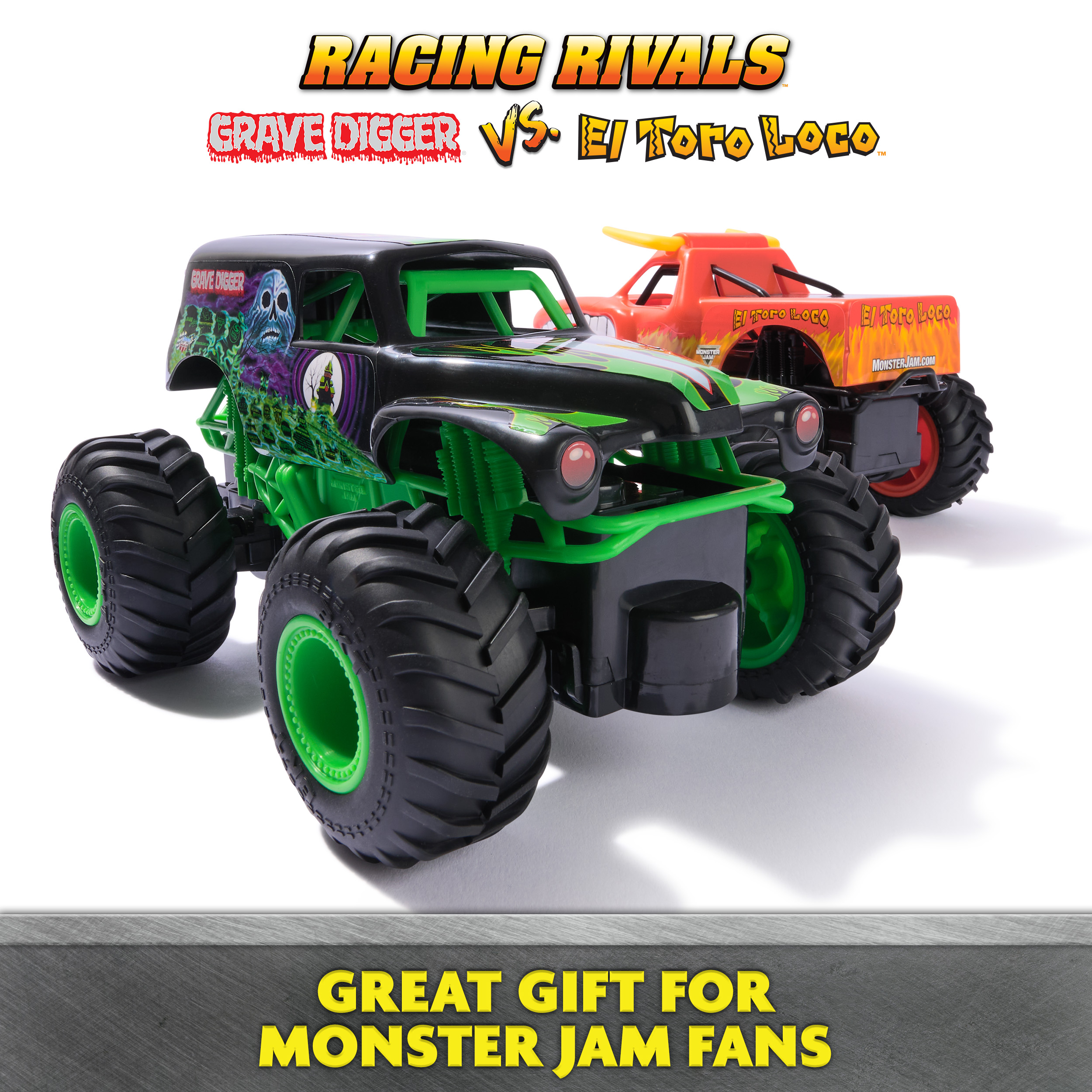 Spin high quality Master Monster Jam Grave Digger Bundle