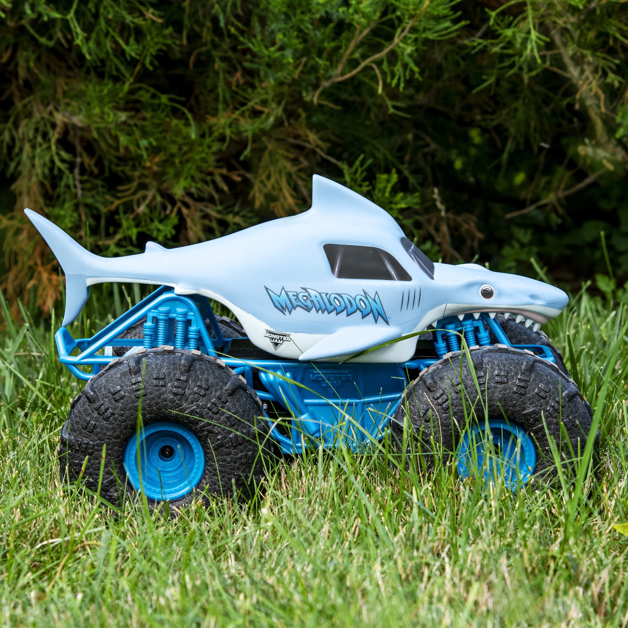 Megalodon Storm All-Terrain Remote Control Monster Truck Toy hot Vehicle, 1:15 Scale