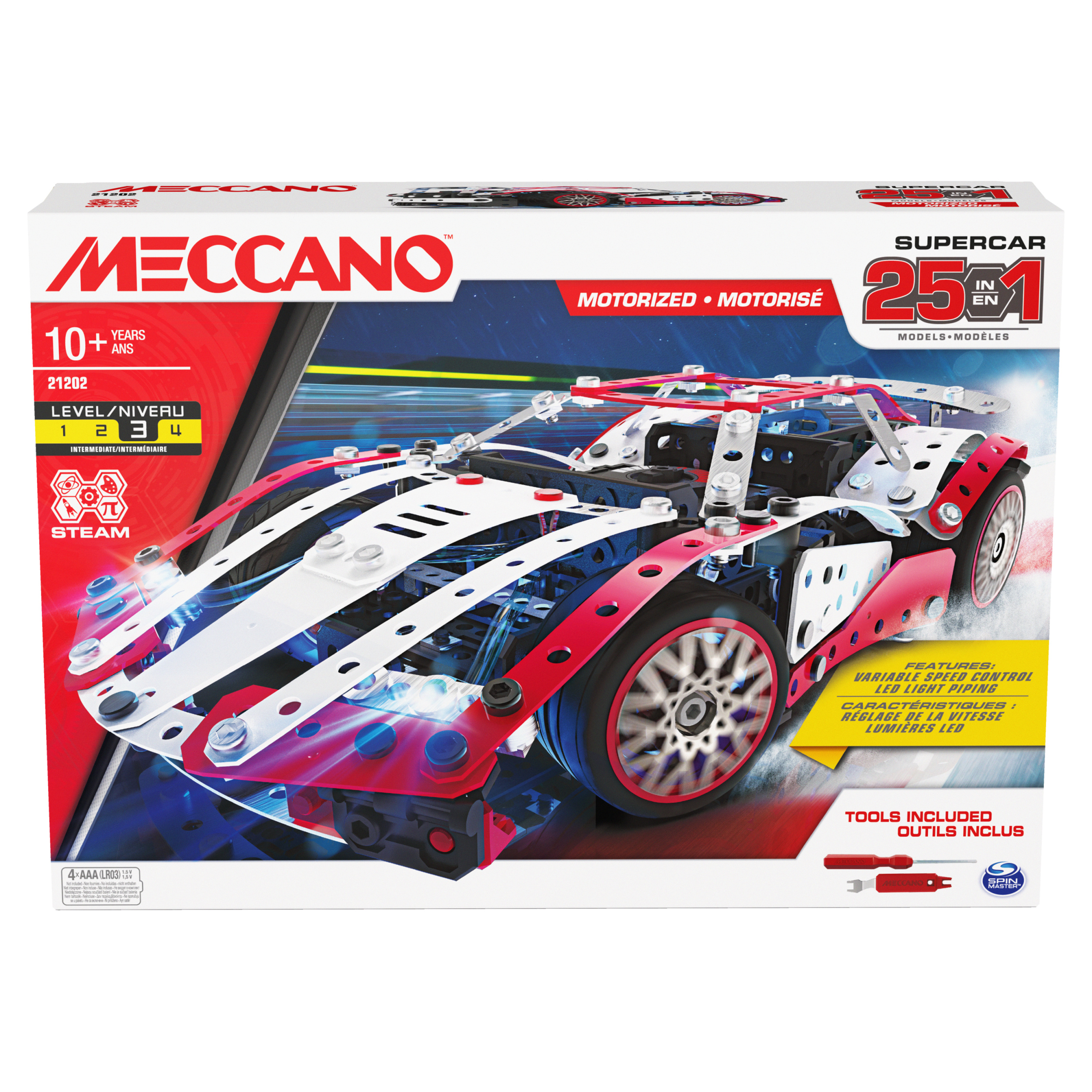 Meccano off defetive road