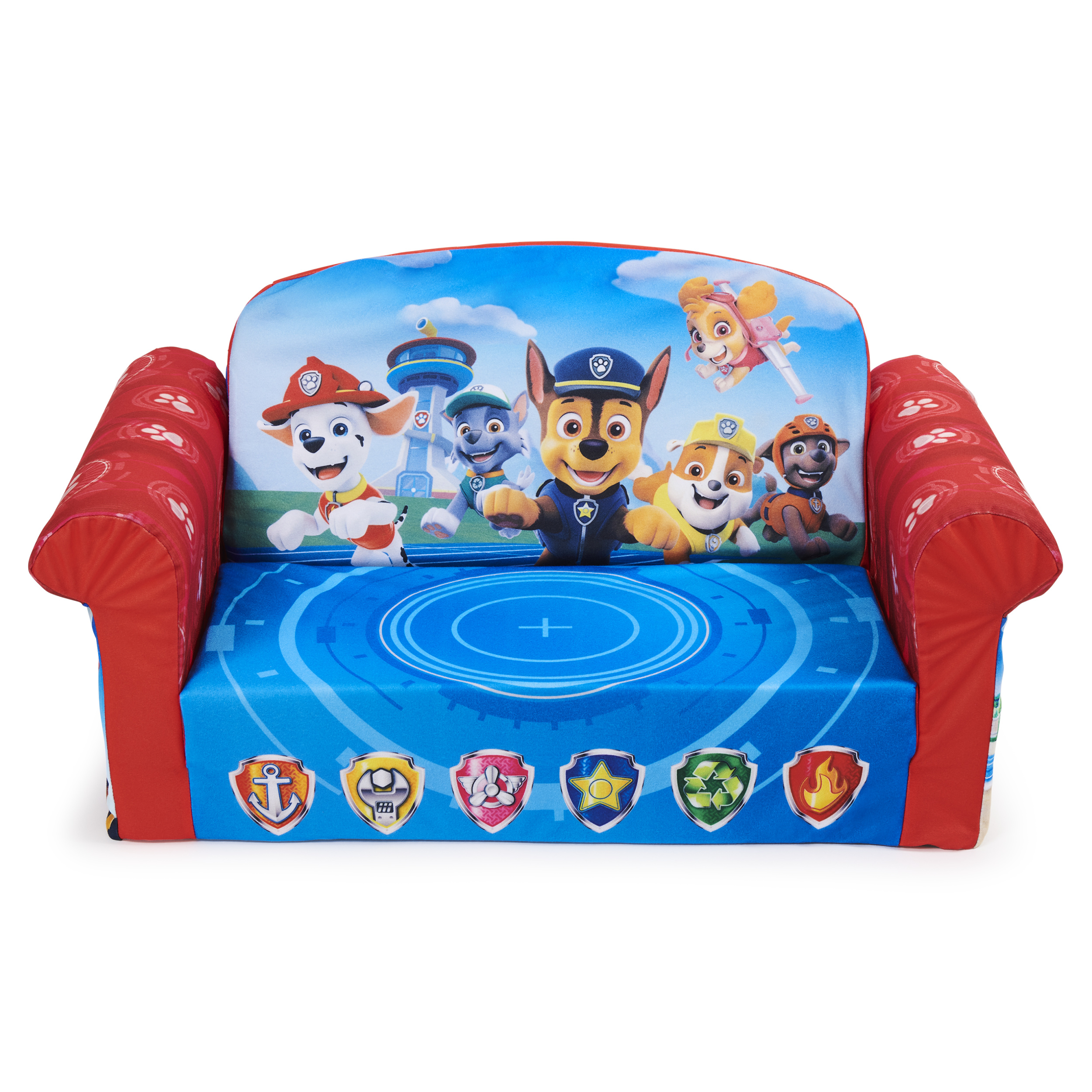 Marshmallow Furniture Children s 2 in 1 Flip Open Foam Compressed Sofa PAW Patrol Spin Master