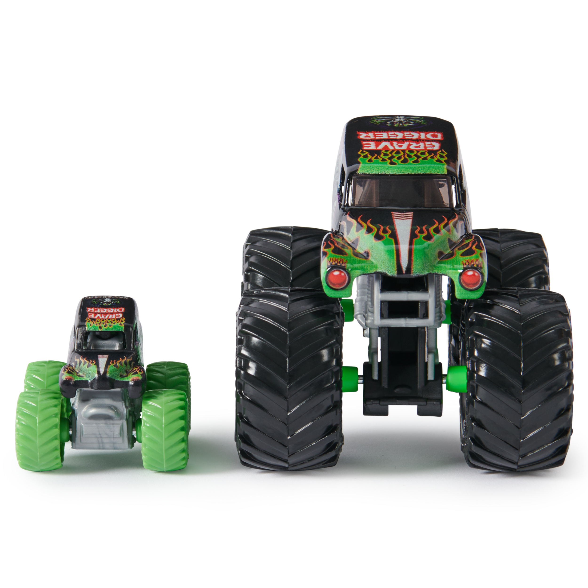 Monster Jam Official Grave Digger 1 64 Scale Die Cast Monster Truck with Bonus Mini Collector 1 87 Scale Vehicle Kids Toys for Boys and Girls Ages 3 and up Spin Master