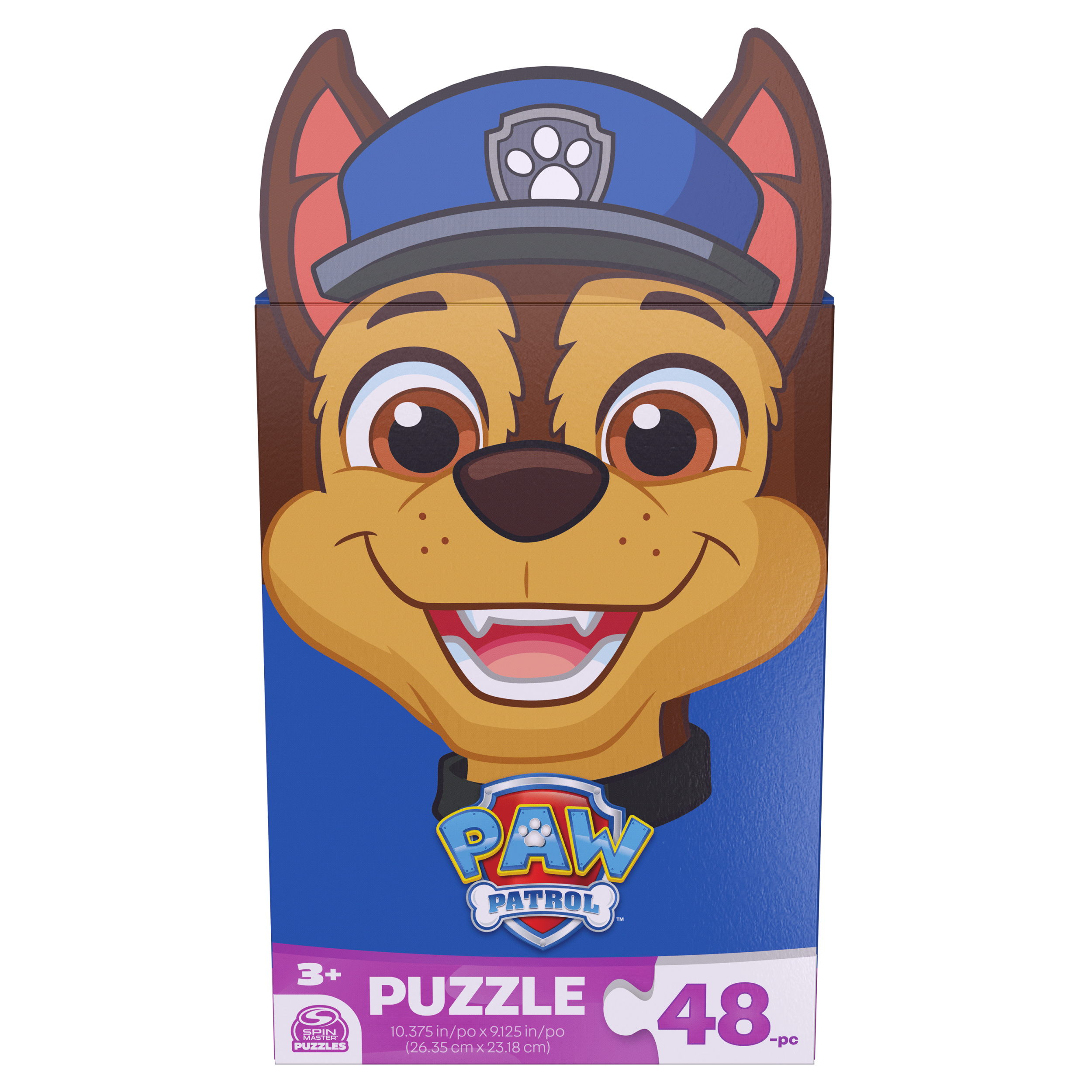 PAW Patrol 48 Piece Easy Jigsaw Puzzle Chase PAW Patrol Puzzle PAW Patrol Toys Learning Activity for Kids Ages 3 and up Spin Master