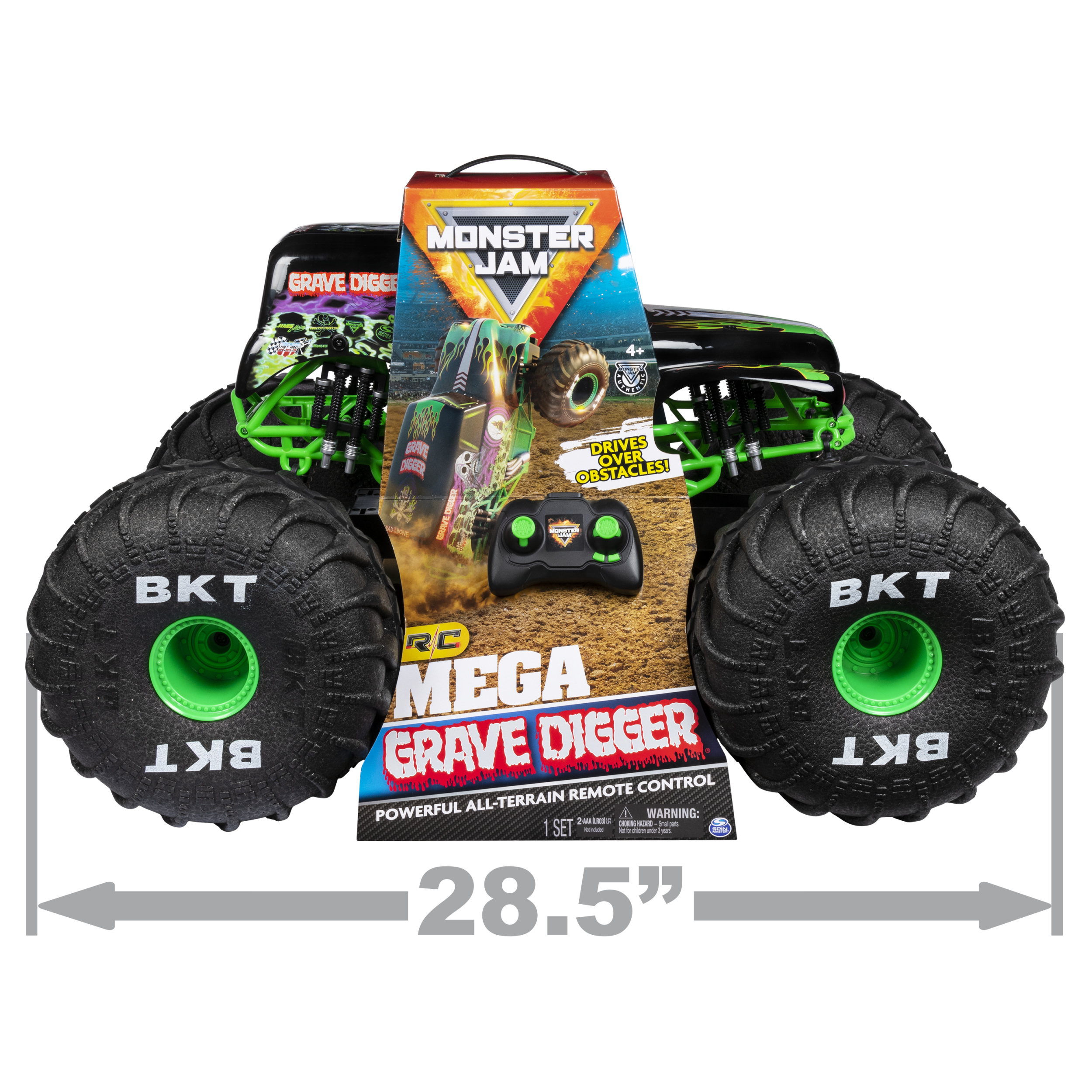 Monster Jam 1 6th Scale MEGA Grave Digger Spin Master