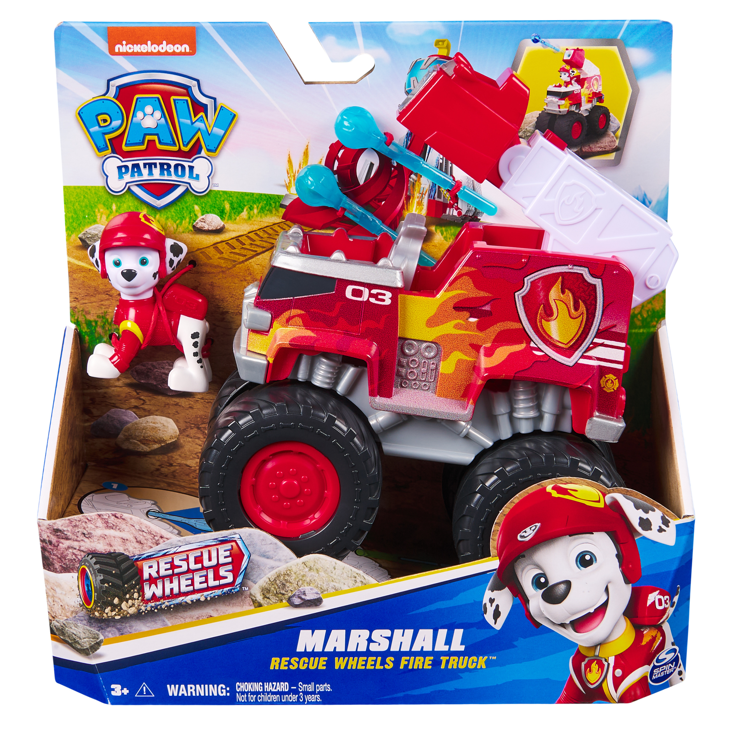 Paw patrol marshall's fire truck vehicle and figure online