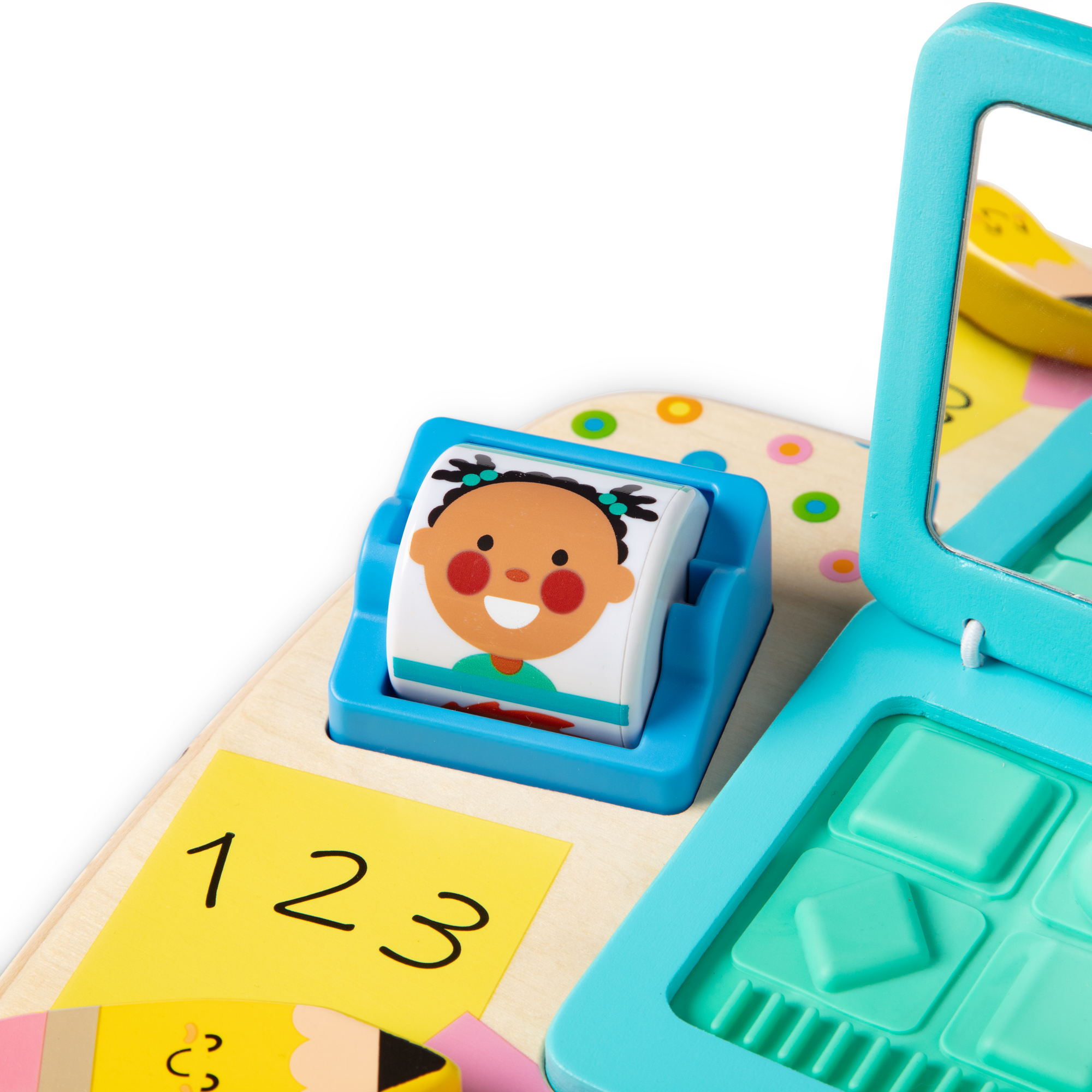 Melissa and doug busy board on sale