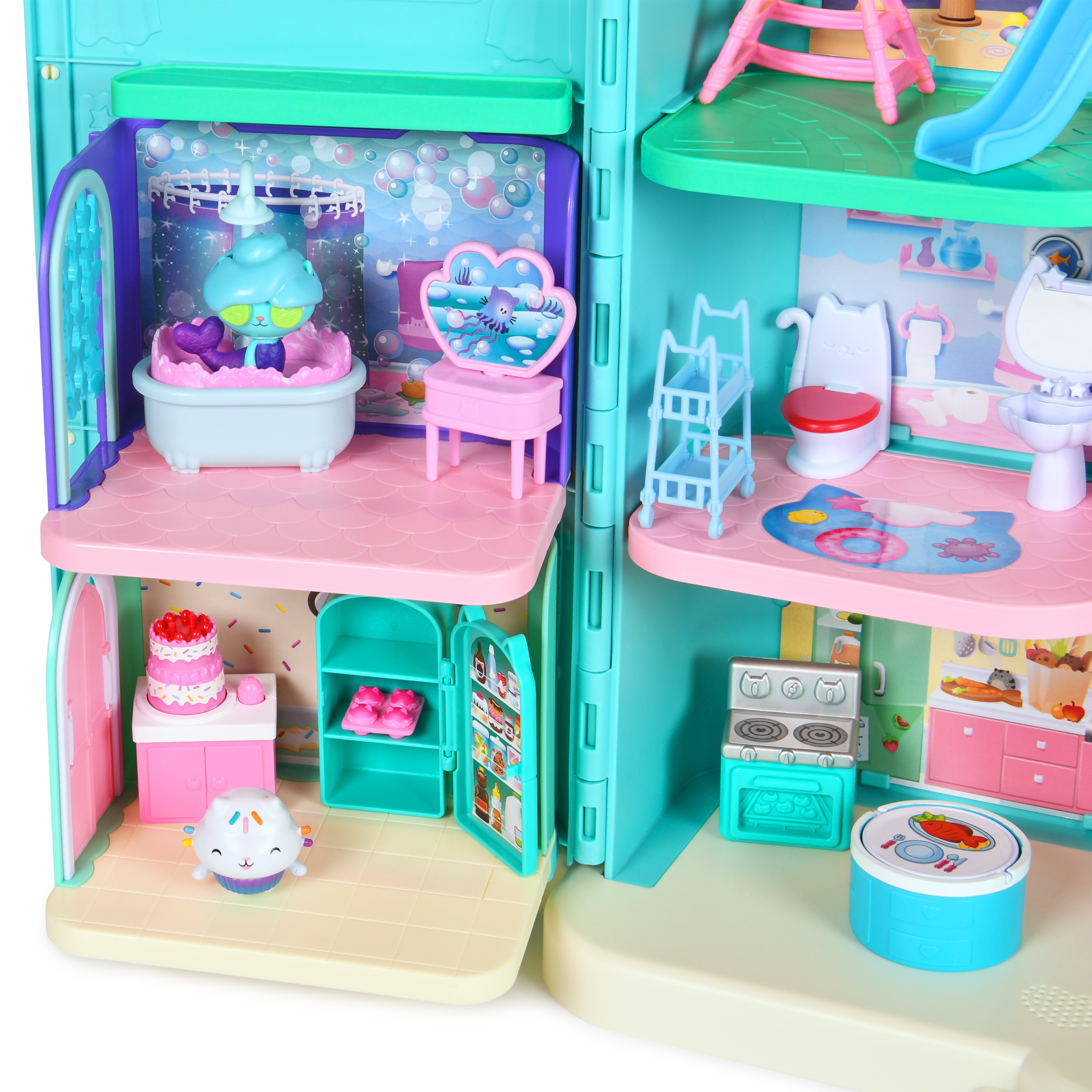 Gabbys Dollhouse fashion Purrfect dollhouse and 3 room