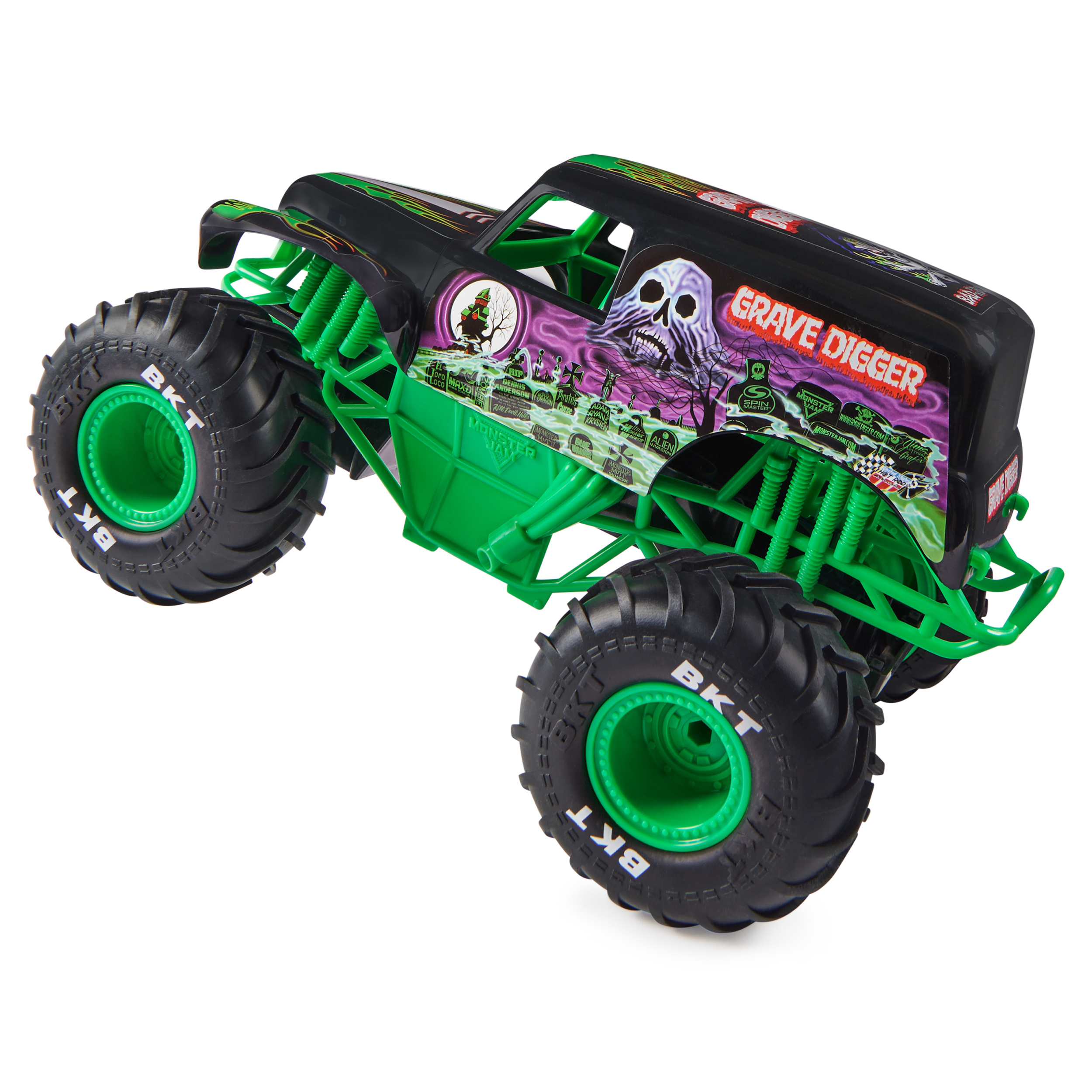 Monster Jam top Grave Digger Remote Control Truck 1:15 NIB!